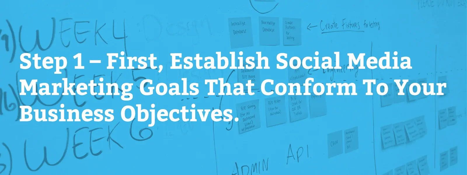 Step One of Social Media Strategy