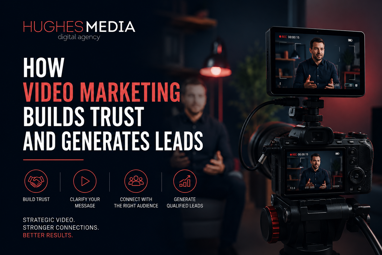 Hughes Media explains how video marketing builds trust and generates leads